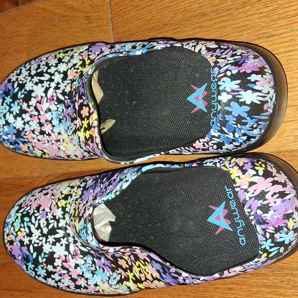 Colorful Floral Women's Mules by Anywear - Picture 4 of 6